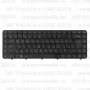 Клавиатура для ноутбука HP Pavilion DV6-3006 Чёрная, с рамкой