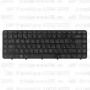 Клавиатура для ноутбука HP Pavilion DV6-3071 Чёрная, с рамкой