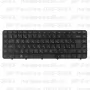 Клавиатура для ноутбука HP Pavilion DV6-3093 Чёрная, с рамкой