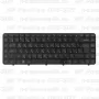 Клавиатура для ноутбука HP Pavilion DV6-3127 Чёрная, с рамкой