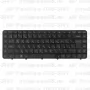 Клавиатура для ноутбука HP Pavilion DV6-3147 Чёрная, с рамкой