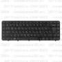 Клавиатура для ноутбука HP Pavilion DV6-3166 Чёрная, с рамкой