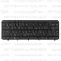 Клавиатура для ноутбука HP Pavilion DV6-3226 Чёрная, с рамкой