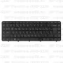Клавиатура для ноутбука HP Pavilion DV6-3230 Чёрная, с рамкой