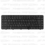 Клавиатура для ноутбука HP Pavilion DV6-3232nr Чёрная, с рамкой
