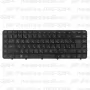 Клавиатура для ноутбука HP Pavilion DV6-3264 Чёрная, с рамкой