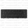 Клавиатура для ноутбука HP Pavilion DV6-3267 Чёрная, с рамкой
