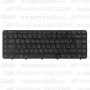 Клавиатура для ноутбука HP Pavilion DV6-3268 Чёрная, с рамкой