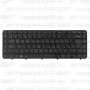 Клавиатура для ноутбука HP Pavilion DV6-3287 Чёрная, с рамкой