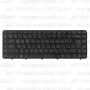 Клавиатура для ноутбука HP Pavilion DV6-3290 Чёрная, с рамкой