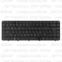 Клавиатура для ноутбука HP Pavilion DV6-3301er Чёрная, с рамкой