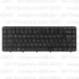Клавиатура для ноутбука HP Pavilion DV6-3303 Чёрная, с рамкой