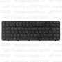 Клавиатура для ноутбука HP Pavilion DV6-3308 Чёрная, с рамкой