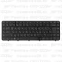 Клавиатура для ноутбука HP Pavilion DV6-3327sr Чёрная, с рамкой