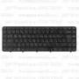 Клавиатура для ноутбука HP Pavilion DV6-3340 Чёрная, с рамкой
