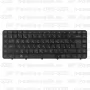 Клавиатура для ноутбука HP Pavilion DV6-3351 Чёрная, с рамкой