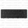Клавиатура для ноутбука HP Pavilion DV6-3362 Чёрная, с рамкой