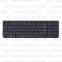 Клавиатура для ноутбука HP Pavilion G6-2028 черная, с рамкой