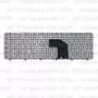 Клавиатура для ноутбука HP Pavilion G6-2034 черная, с рамкой