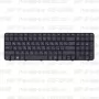 Клавиатура для ноутбука HP Pavilion G6-2038 черная, с рамкой