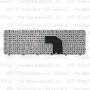 Клавиатура для ноутбука HP Pavilion G6-2042 черная, с рамкой