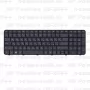 Клавиатура для ноутбука HP Pavilion G6-2044 черная, с рамкой