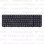 Клавиатура для ноутбука HP Pavilion G6-2050sr черная, с рамкой