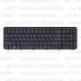 Клавиатура для ноутбука HP Pavilion G6-2055er черная, с рамкой