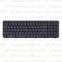 Клавиатура для ноутбука HP Pavilion G6-2071 черная, с рамкой