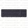 Клавиатура для ноутбука HP Pavilion G6-2107 черная, с рамкой