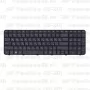 Клавиатура для ноутбука HP Pavilion G6-2111 черная, с рамкой