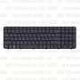 Клавиатура для ноутбука HP Pavilion G6-2125 черная, с рамкой