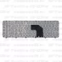 Клавиатура для ноутбука HP Pavilion G6-2136er черная, с рамкой