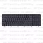 Клавиатура для ноутбука HP Pavilion G6-2138sr черная, с рамкой