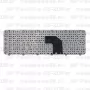 Клавиатура для ноутбука HP Pavilion G6-2138sr черная, с рамкой