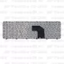 Клавиатура для ноутбука HP Pavilion G6-2140 черная, с рамкой