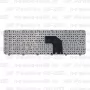 Клавиатура для ноутбука HP Pavilion G6-2153 черная, с рамкой