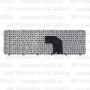 Клавиатура для ноутбука HP Pavilion G6-2159sr черная, с рамкой