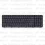 Клавиатура для ноутбука HP Pavilion G6-2168er черная, с рамкой
