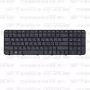 Клавиатура для ноутбука HP Pavilion G6-2183er черная, с рамкой