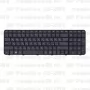 Клавиатура для ноутбука HP Pavilion G6-2186 черная, с рамкой