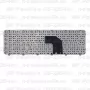 Клавиатура для ноутбука HP Pavilion G6-2204sr черная, с рамкой