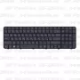 Клавиатура для ноутбука HP Pavilion G6-2206sr черная, с рамкой