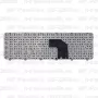 Клавиатура для ноутбука HP Pavilion G6-2209sr черная, с рамкой