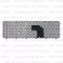 Клавиатура для ноутбука HP Pavilion G6-2213nr черная, с рамкой