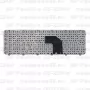Клавиатура для ноутбука HP Pavilion G6-2214sr черная, с рамкой