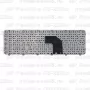 Клавиатура для ноутбука HP Pavilion G6-2215sr черная, с рамкой