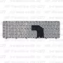 Клавиатура для ноутбука HP Pavilion G6-2217 черная, с рамкой