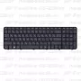 Клавиатура для ноутбука HP Pavilion G6-2218nr черная, с рамкой