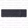 Клавиатура для ноутбука HP Pavilion G6-2225nr черная, с рамкой